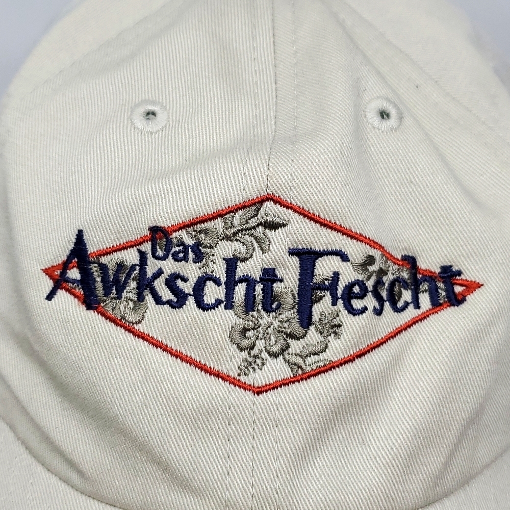 KC Caps Baseball Hat Cap Track Field Tan Beige Adjustable Trucker Hat